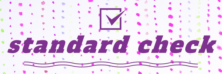 standard check 　